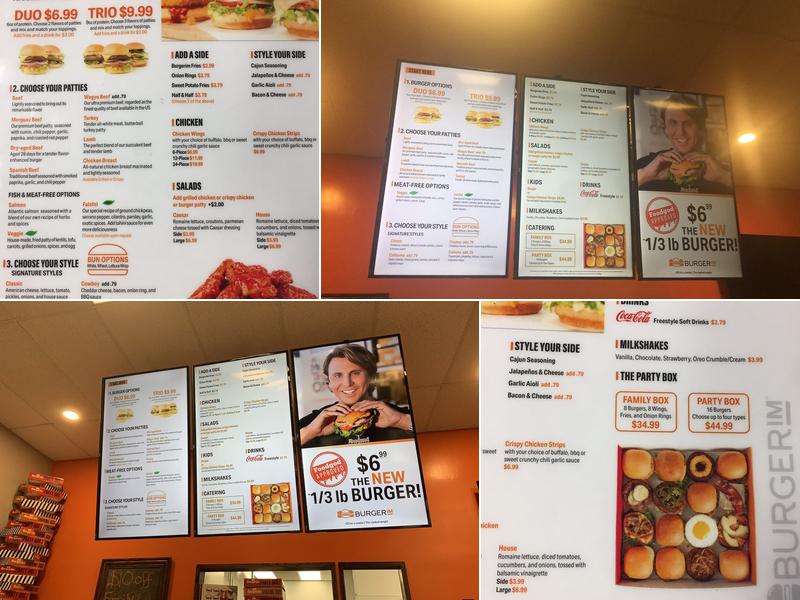 BurgerIM Menu
