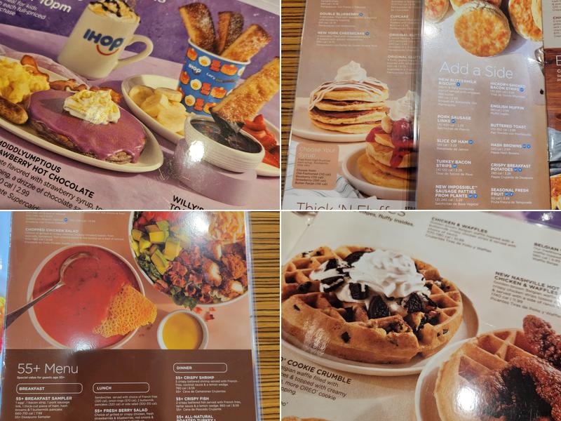 IHOP Menu
