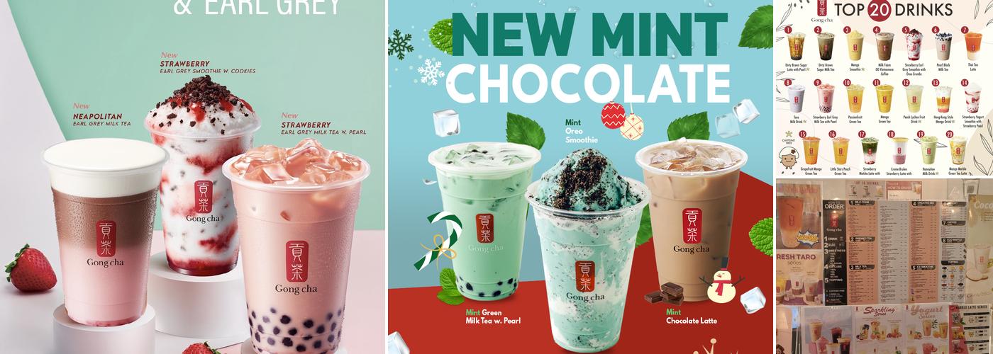 Gong Cha Fulton Menu
