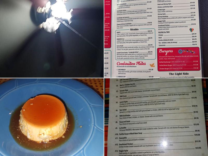 El Mejor Mexican bar and grill Menu