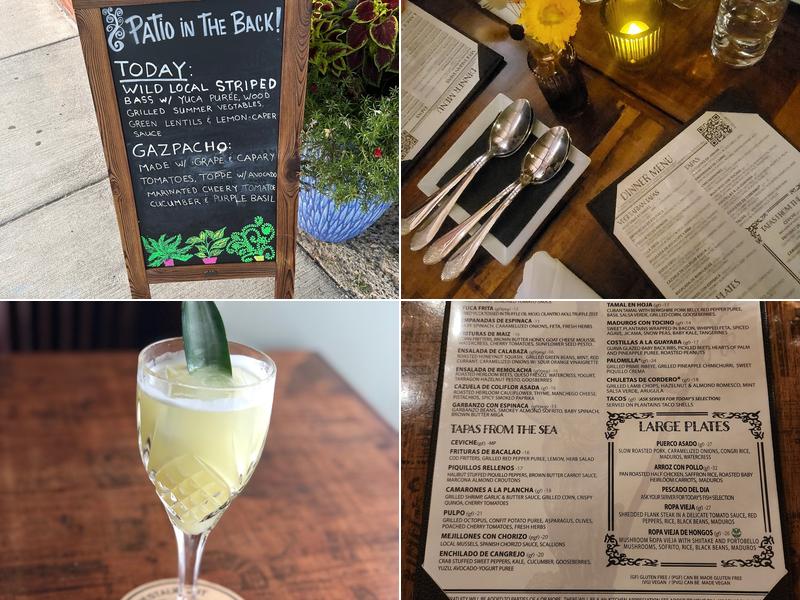 Gustazo Cuban Kitchen & Bar - Cambridge Menu