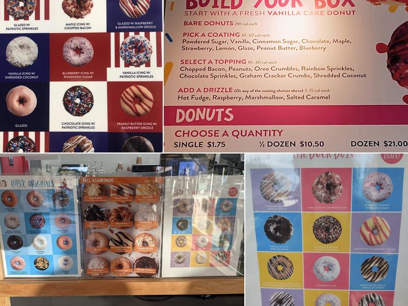 Duck Donuts Menu