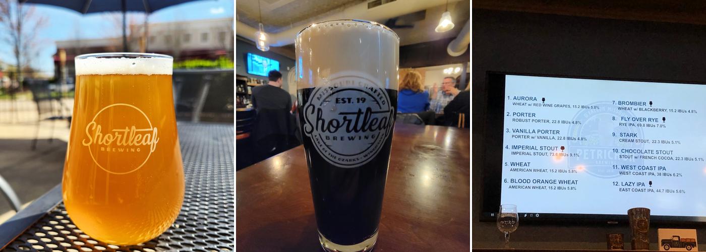 Shortleaf Brewing - Winghaven Menu