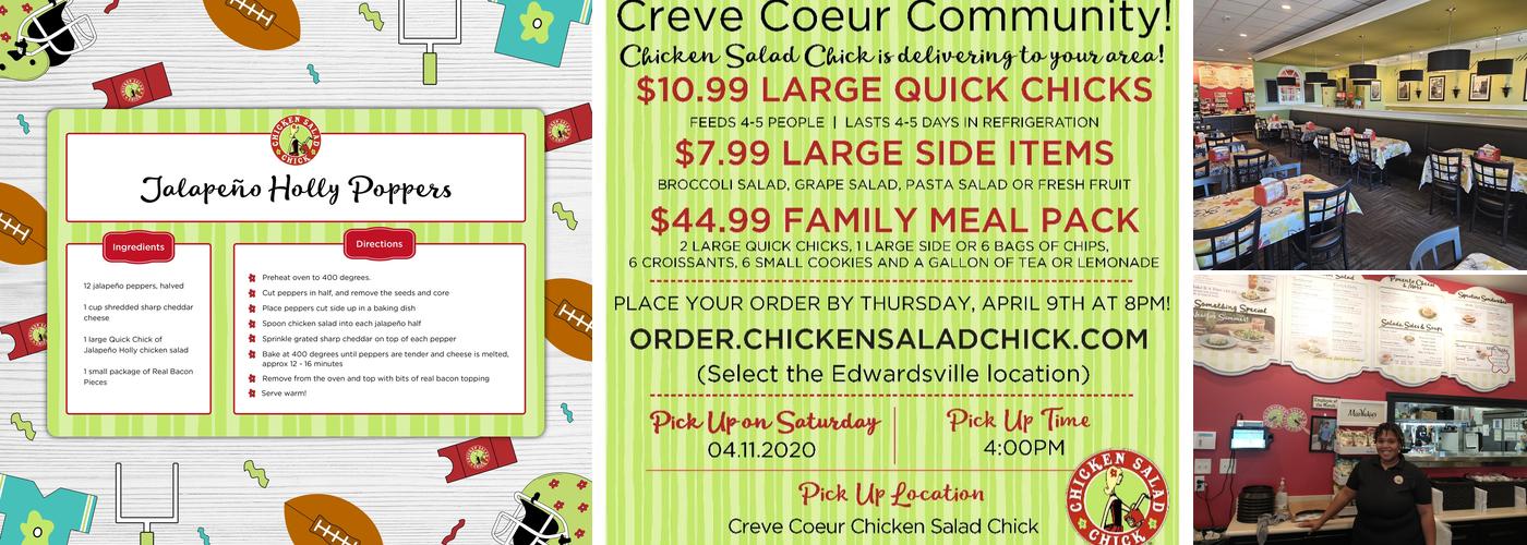 Chicken Salad Chick Menu
