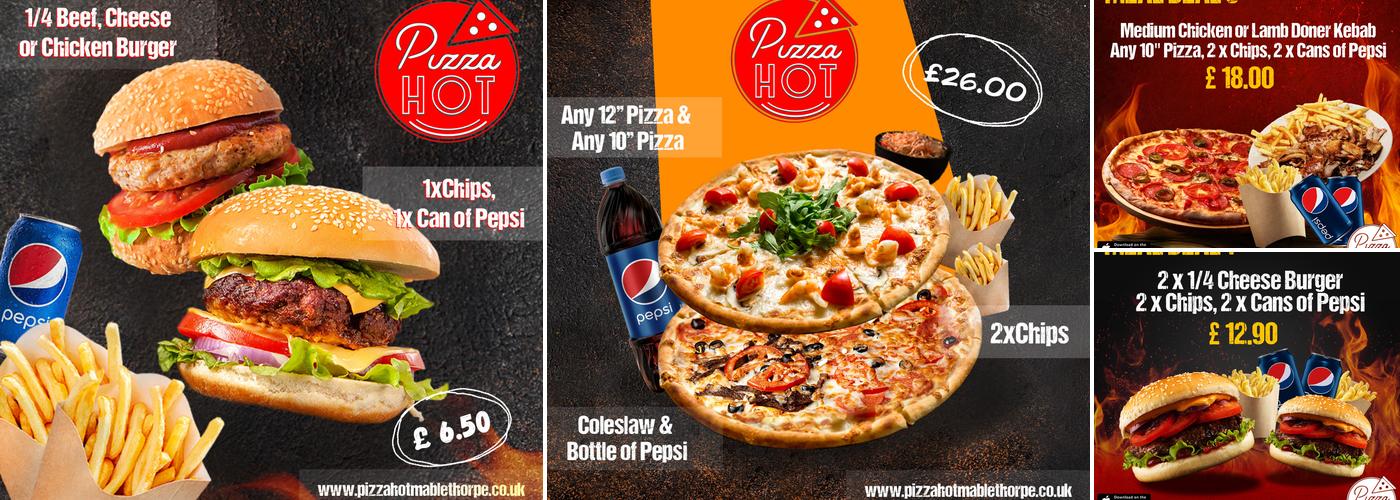 Pizza Hot Mablethorpe Menu