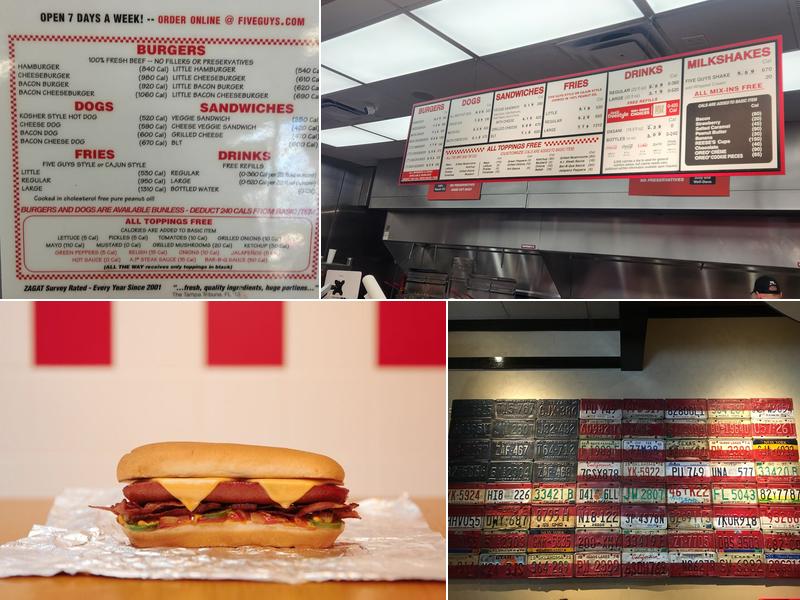 Five Guys Menu