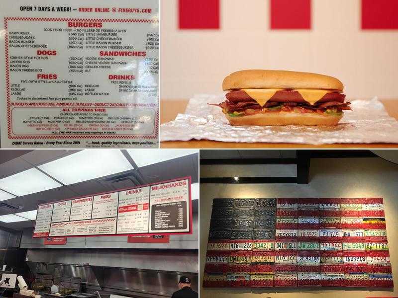 Five Guys Menu