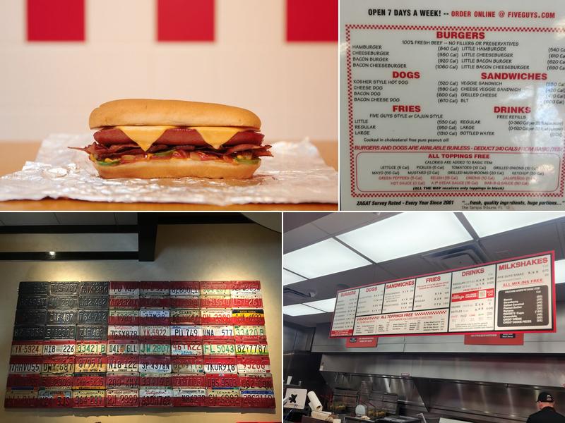 Five Guys Menu