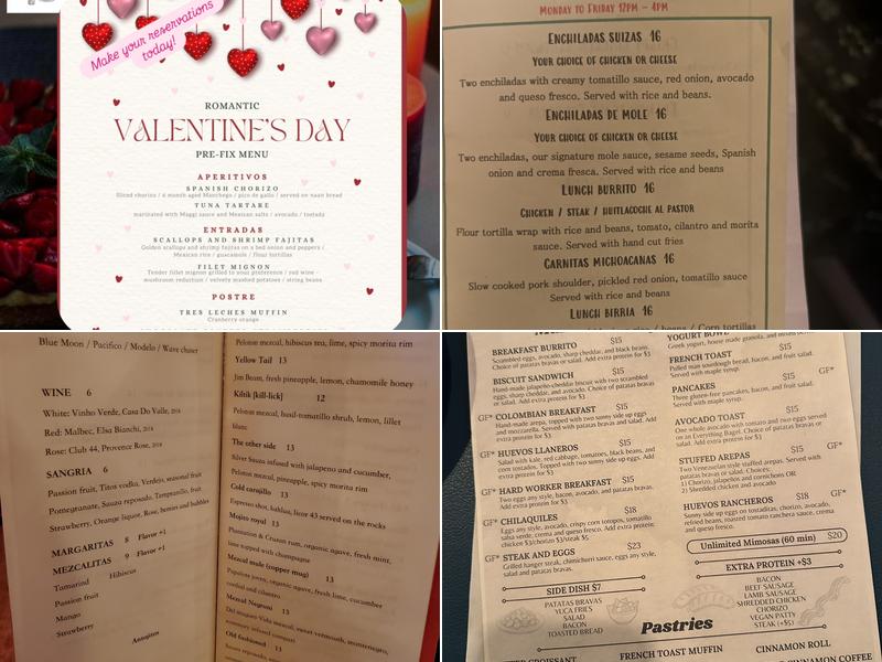 The Calaveras NYC Menu