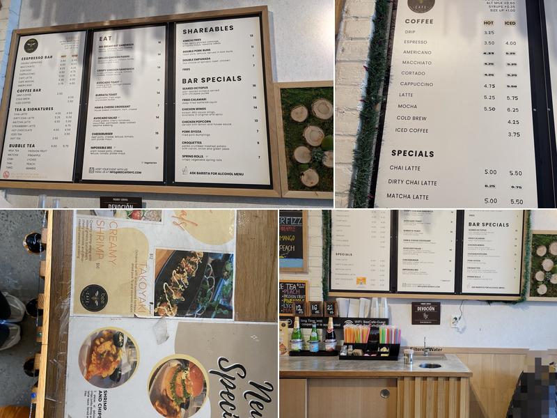 New Bee Cafe Menu