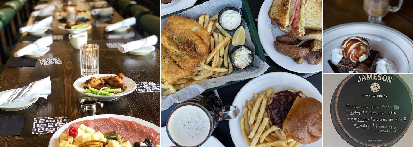 Grace O'Malley's Irish Public House Menu