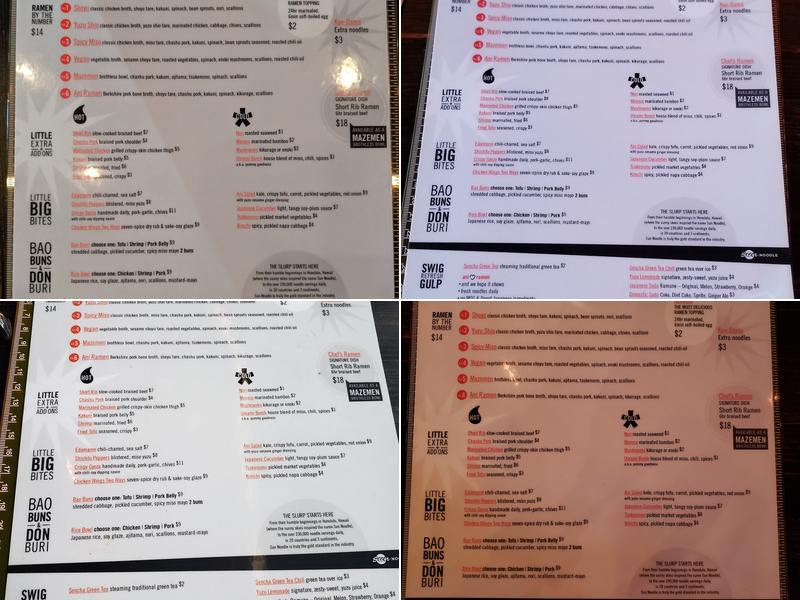 Ani Ramen House Menu