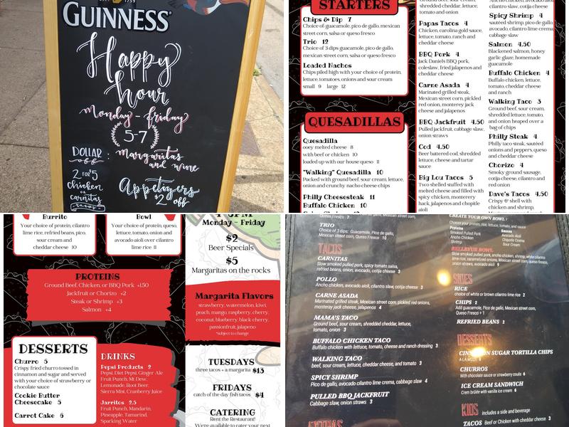 202 Hometown Tacos Menu