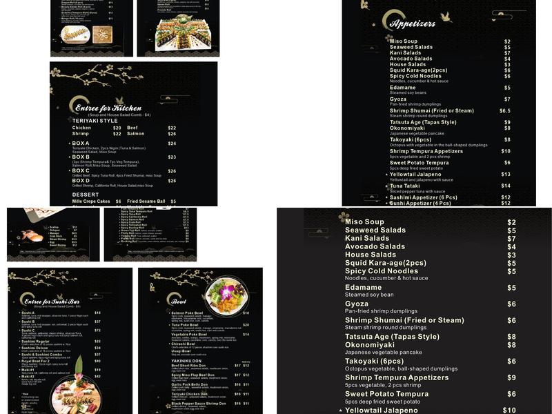 diners 2+1 Menu