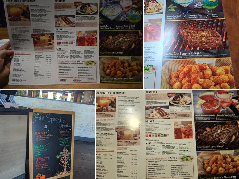 Cheddar's Scratch Kitchen Menu