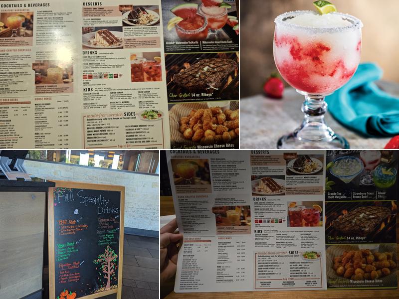 Cheddar's Scratch Kitchen Menu