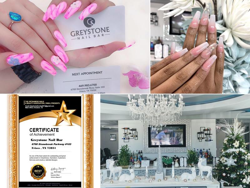 Grey Stone Nails Bar