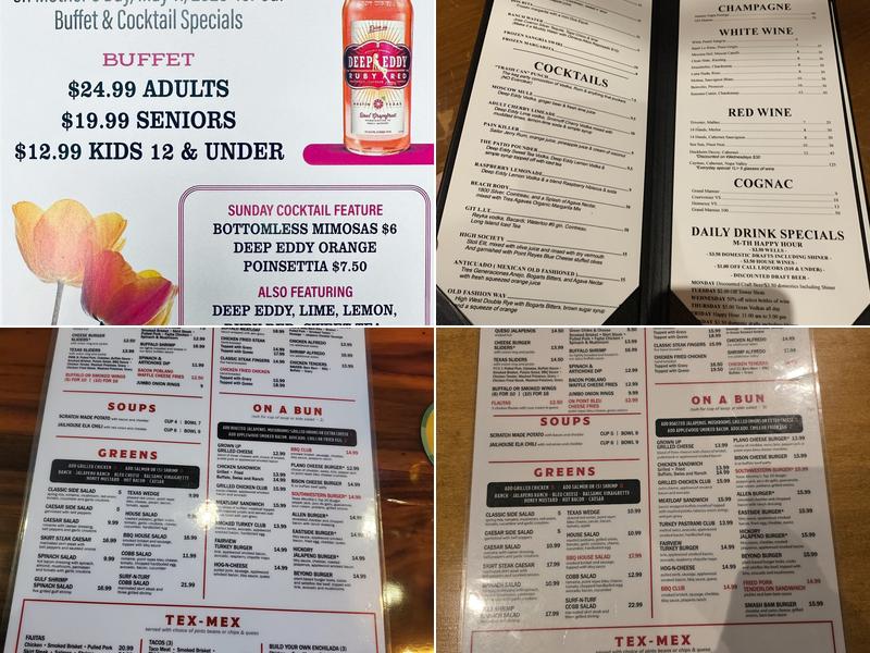 Kelly's Craft Tavern Menu