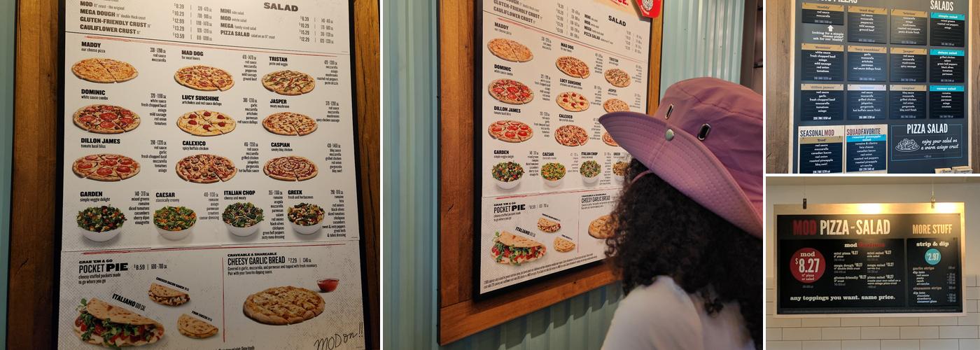 MOD Pizza Menu