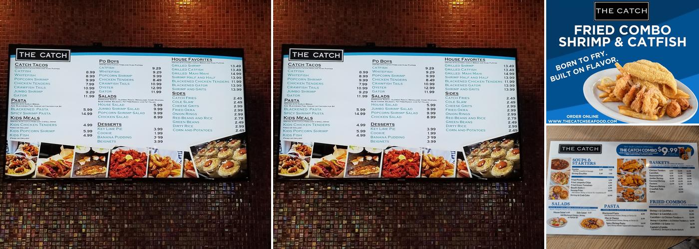 The Catch Menu