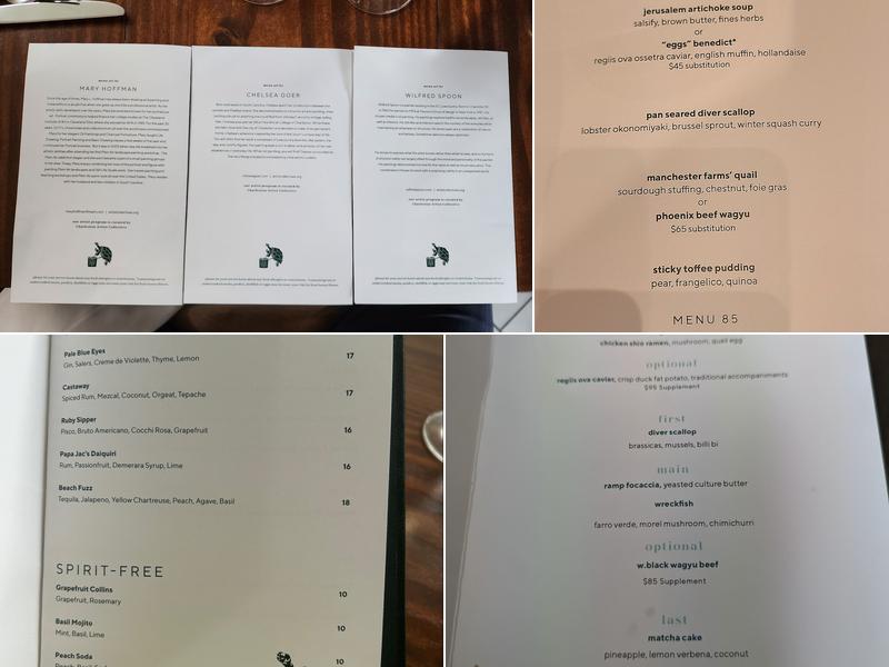 Wild Common Menu
