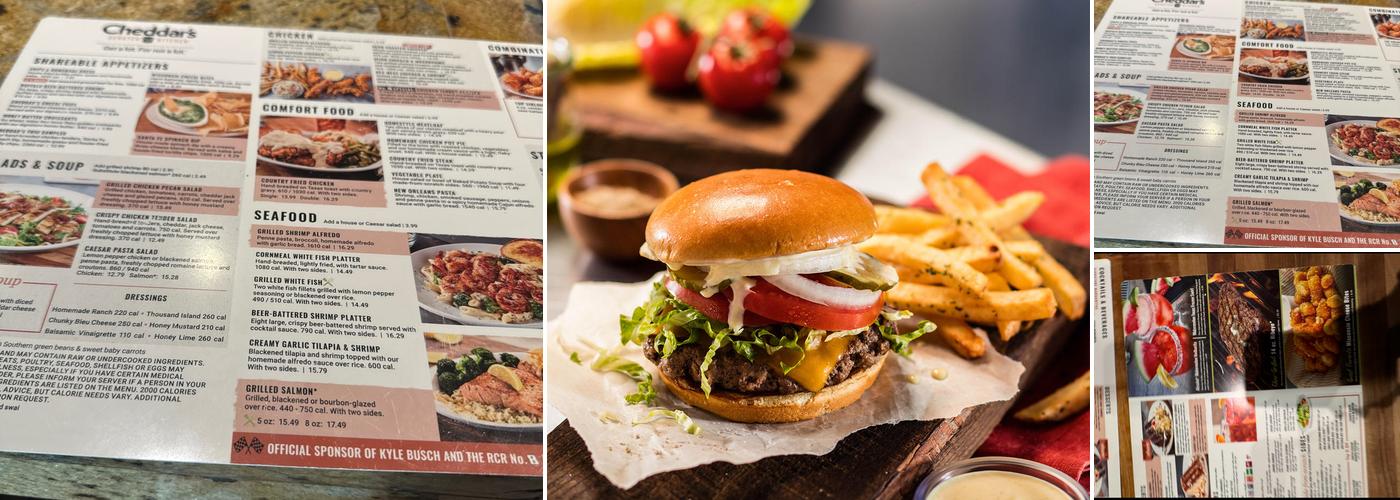 Cheddar's Scratch Kitchen Menu