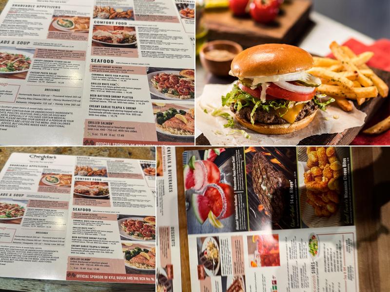 Cheddar's Scratch Kitchen Menu