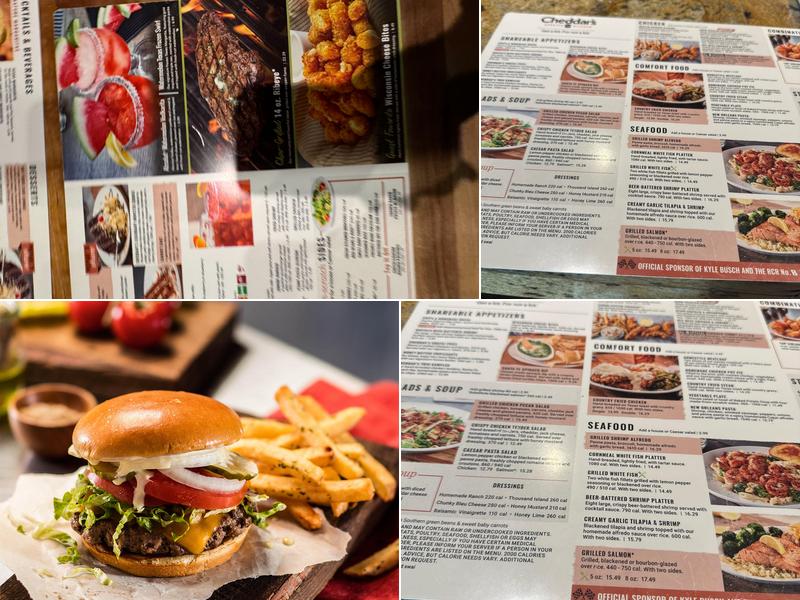 Cheddar's Scratch Kitchen Menu