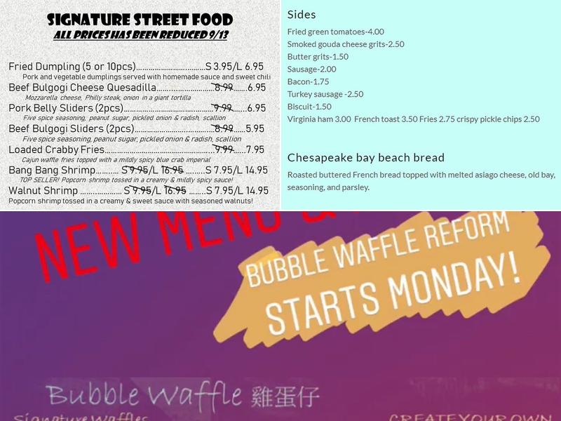 Five Spice Kitchen Menu