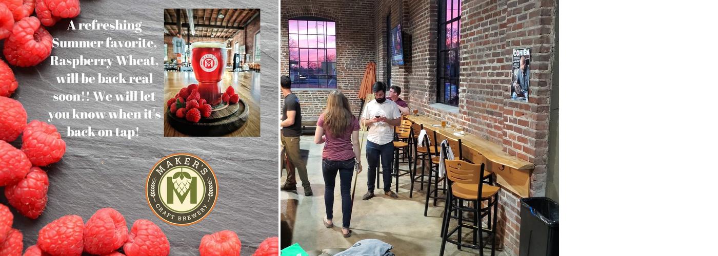 Maker's Craft Brewery Menu