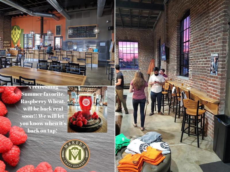 Maker's Craft Brewery Menu