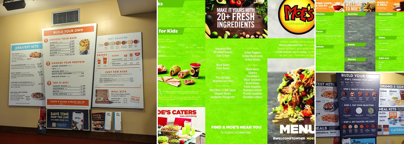 Moe's Southwest Grill Menu