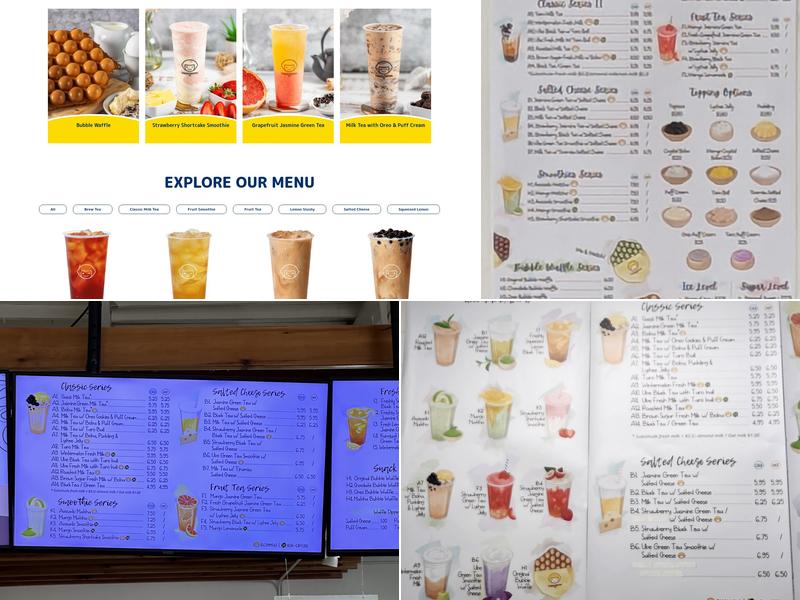 Happy Lemon Bellevue (140th AVE NE) Menu