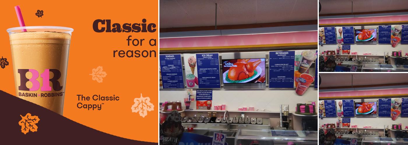 Baskin-Robbins Menu