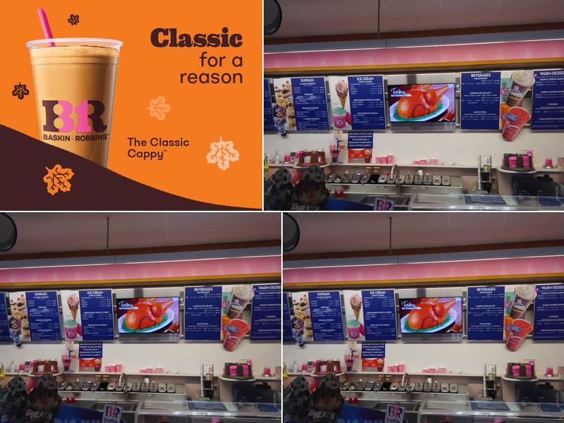 Baskin-Robbins Menu