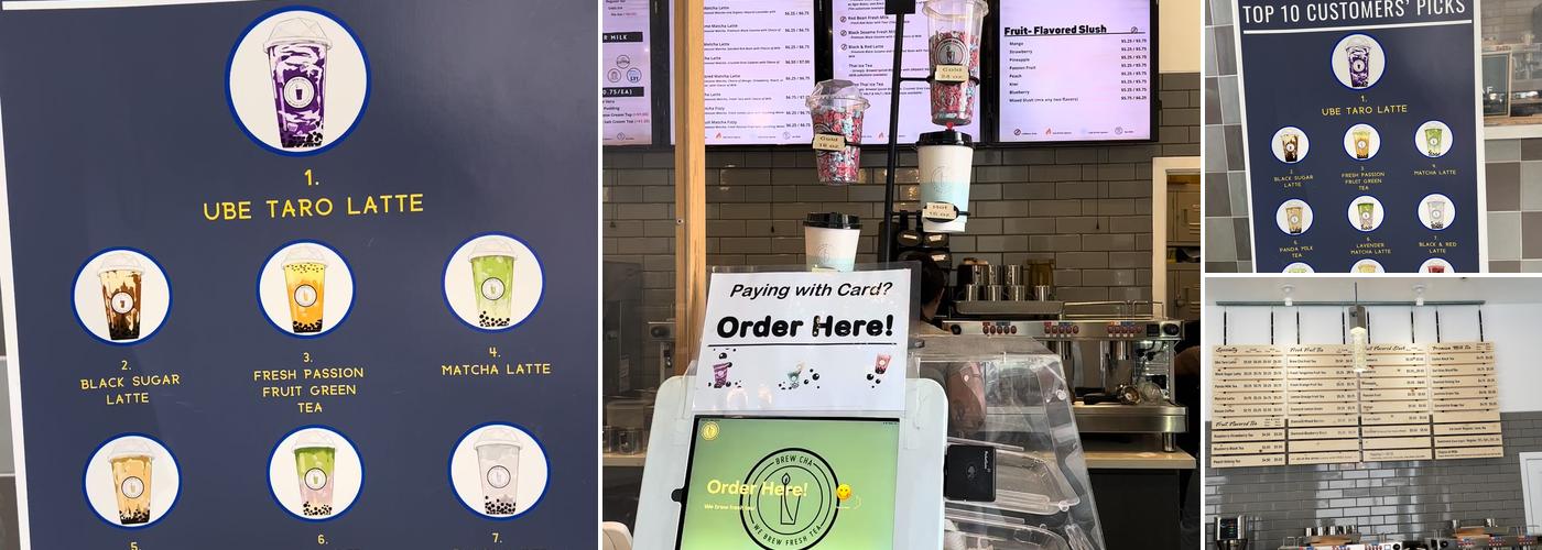 Brew Cha Menu