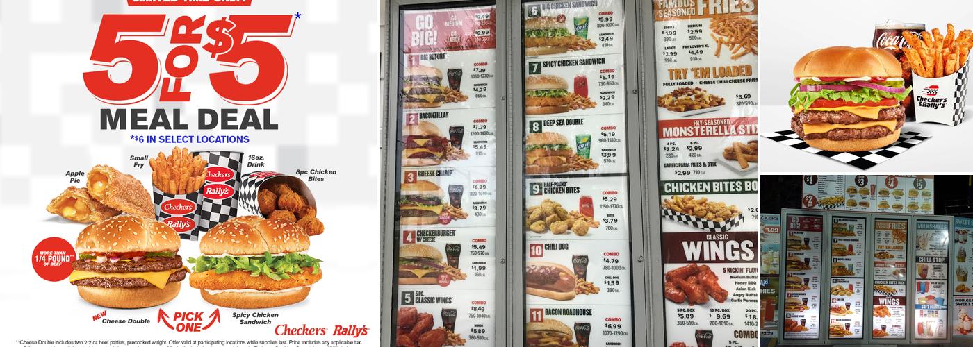 Checkers Menu