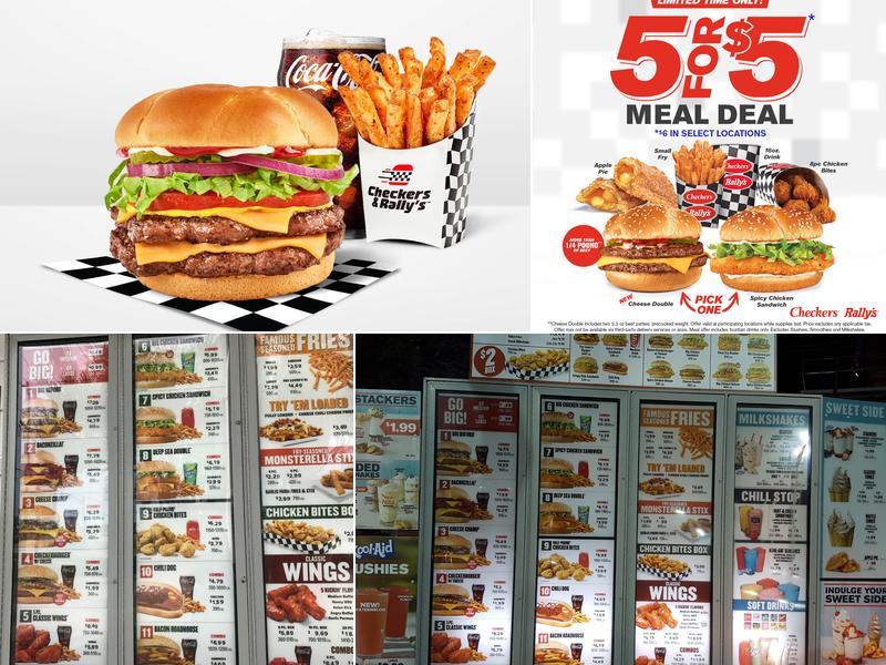 Checkers Menu