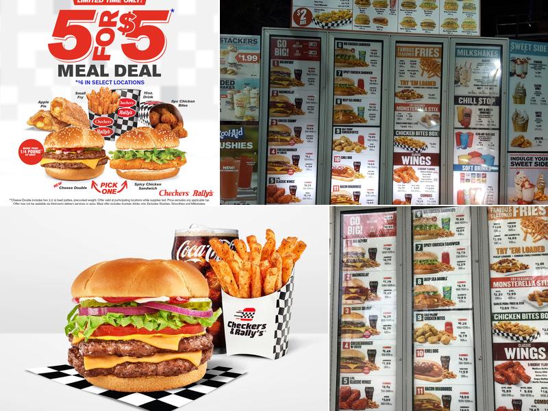 Checkers Menu