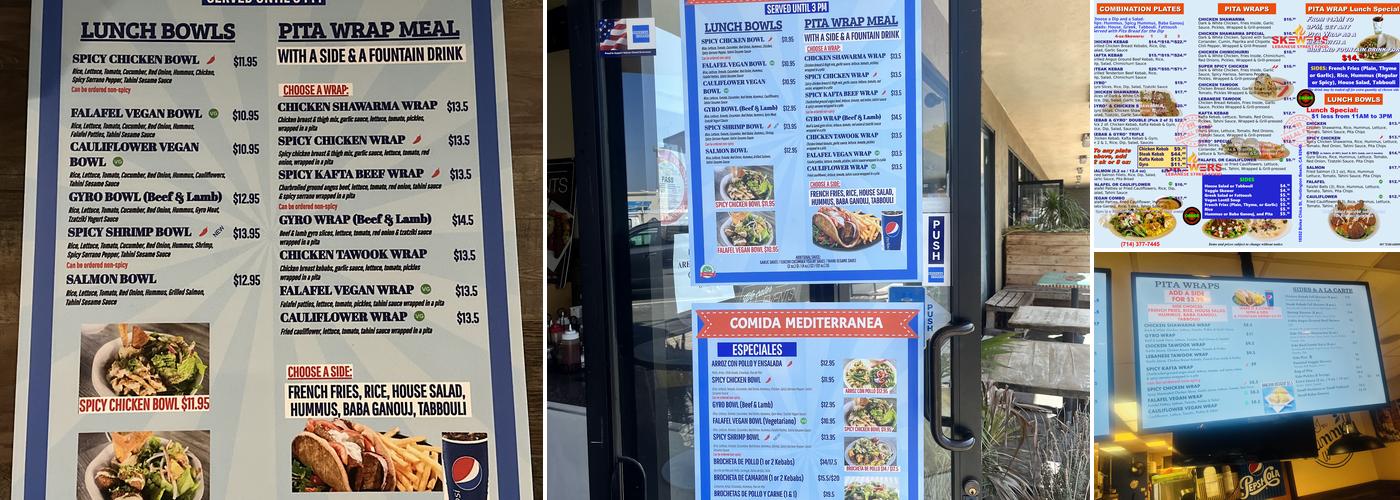 Skewers Mediterranean Grill & Panini Menu