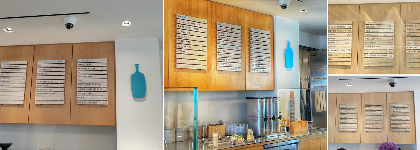 Blue Bottle Coffee Menu