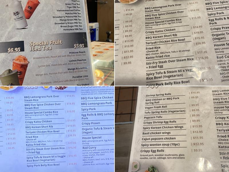 Savor Vietnamese Cuisine Menu