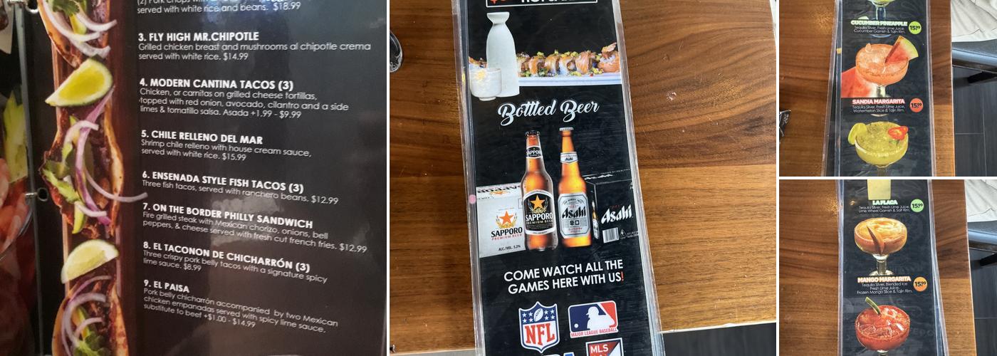 El Jefe Menu