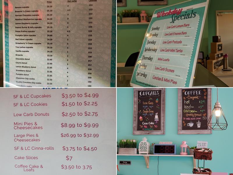 Sugar Free Shack Menu