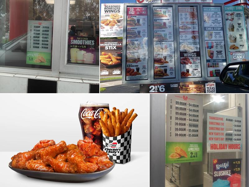 Checkers Menu