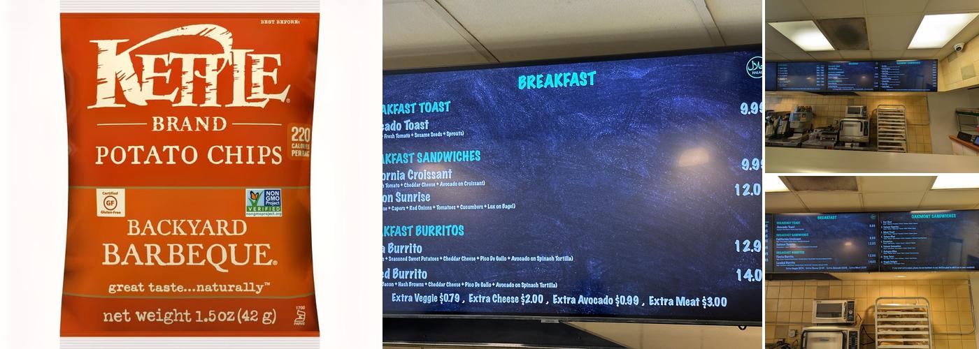 Oakmont Sandwiches Menu