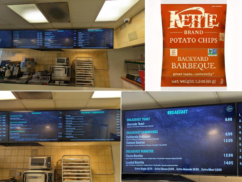 Oakmont Sandwiches Menu