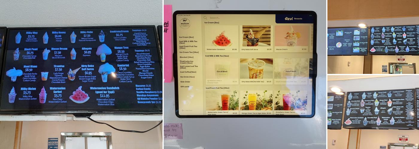 Sweet Cow Cafe - Ice Cream | Bubble Tea | Dessert Menu