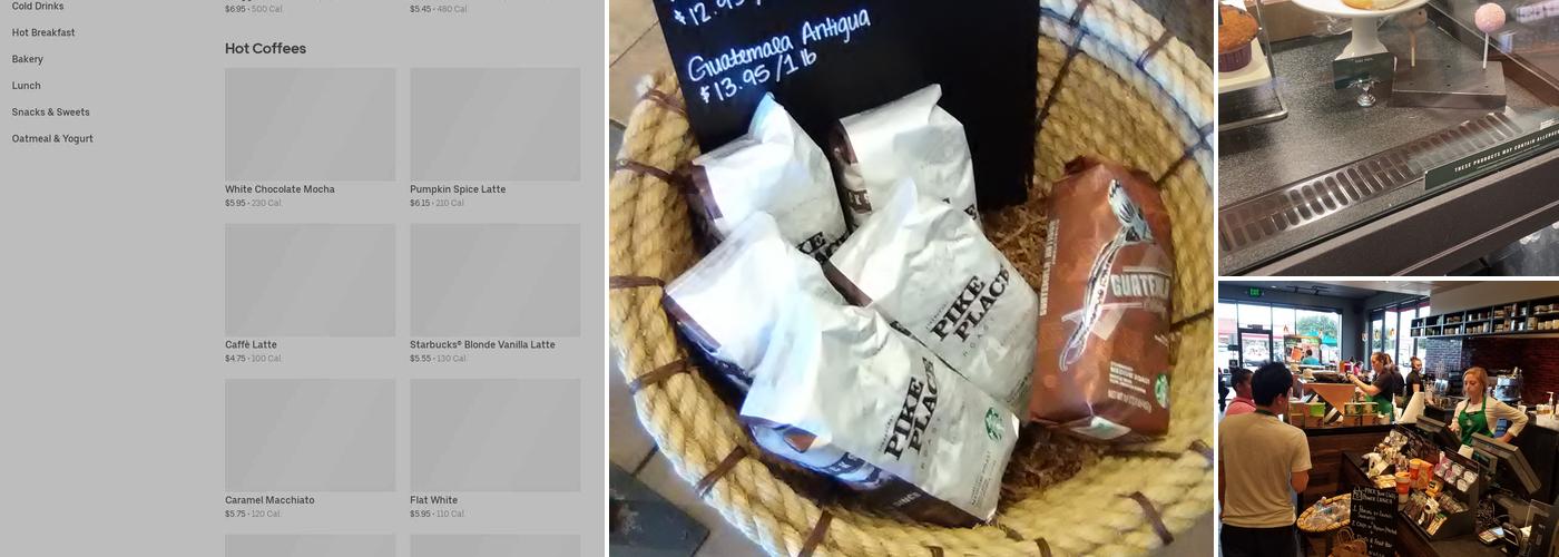 Starbucks Menu