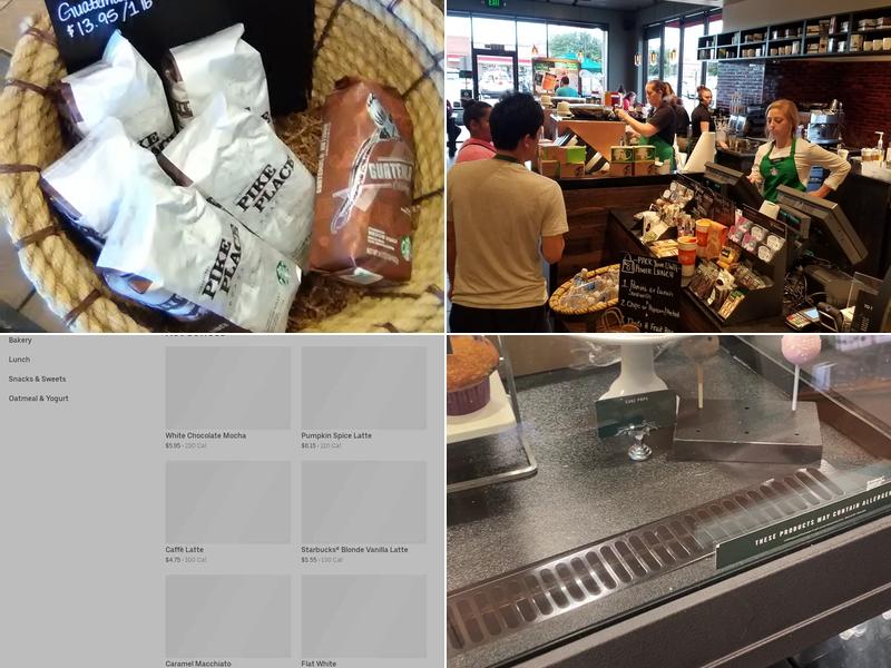 Starbucks Menu